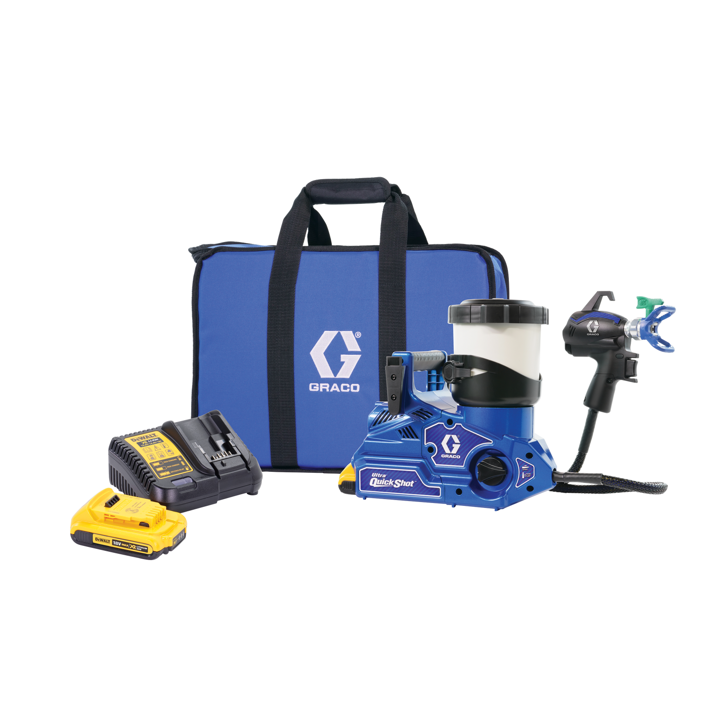 Graco Quickshot - מכשיר צביעה קומפקטי וחדיש